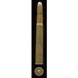 .375 Holland & Holland Magnum flanged - balle cuivre 1 gorge  pointe plomb arrondie