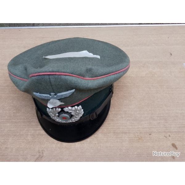 Casquette de sous-officier allemande tat moyen