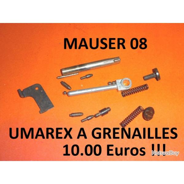 lot de pices NEUVES de pistolet MAUSER 08 UMAREX LUGER P08 - VENDU PAR JEPERCUTE (s9l990)