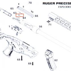 Ruger précision rimfire 300 win mag, percuteur/percussion