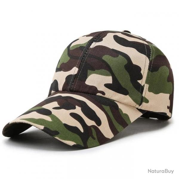 Casquette camouflage  visire longue - Modle 2