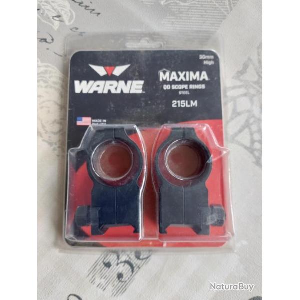 Colliers WARNE MAXIMA acier 215LM