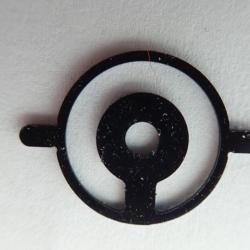 Insert, iris, grain de tunnel pour dioptre. TAR - Numéro 3,2 - Diamètre 16,9 mm