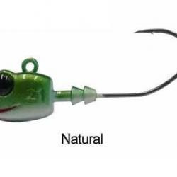 TETE PLOMBEE FROG JIG PAR 3 NATURAL 14gr