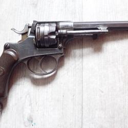 Rare revolver Suisse Mdle 1878 en calibre 10,4 mm