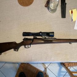 Très belle carabine Mauser 66S Stutzen en .270 Winchester, très peu tiré, ex-collectionneur.