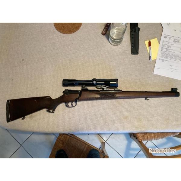 Trs belle carabine Mauser 66S Stutzen en .270 Winchester, trs peu tir, ex-collectionneur.