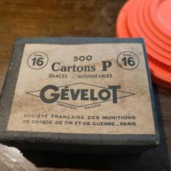 500 Cartons P - Cal 16 - Gevelot Collection