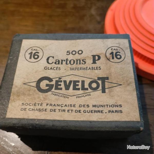 500 Cartons P - Cal 16 - Gevelot Collection