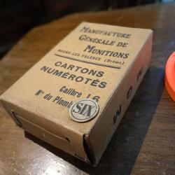 Cartons Numérotés cal16 plb 6 - MGM