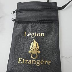 Petite Sacoche bandouliere legion etrangere 16x10cm environ