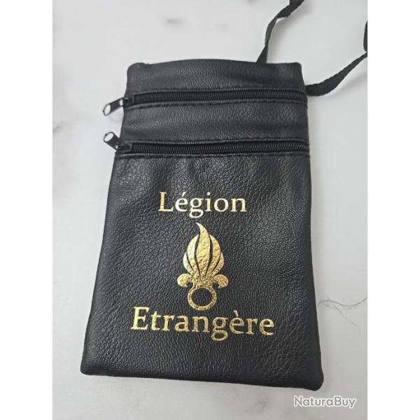 Petite Sacoche bandouliere legion etrangere 16x10cm environ