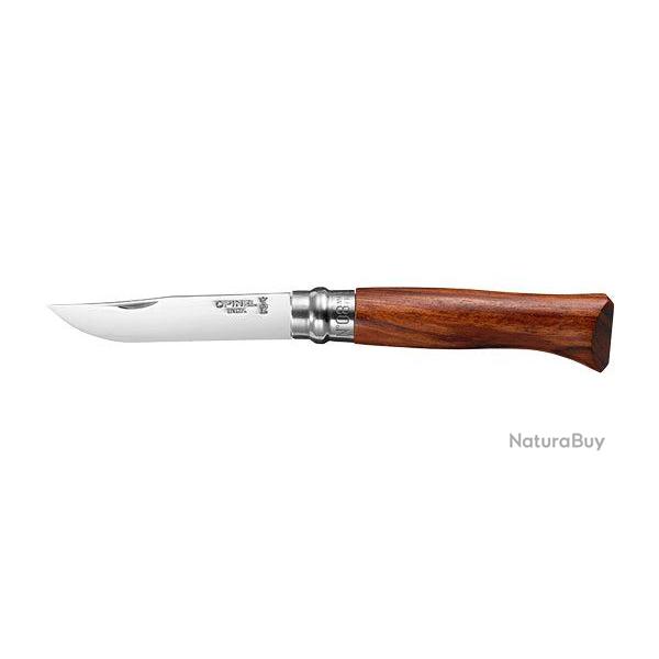 Couteau de poche Opinel Tradition Lx Inox - N8 / 8,5 cm / Padouk