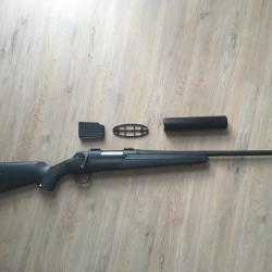 Carabine Winchester XPR Composite filetée (308win) + réducteur de son (neuf)