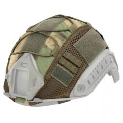 Couvre Casque Tactique pour Casque FAST - Protection et Confort Supplémentaire vert camouflage