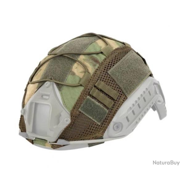 Couvre Casque Tactique pour Casque FAST - Protection et Confort Supplmentaire vert camouflage