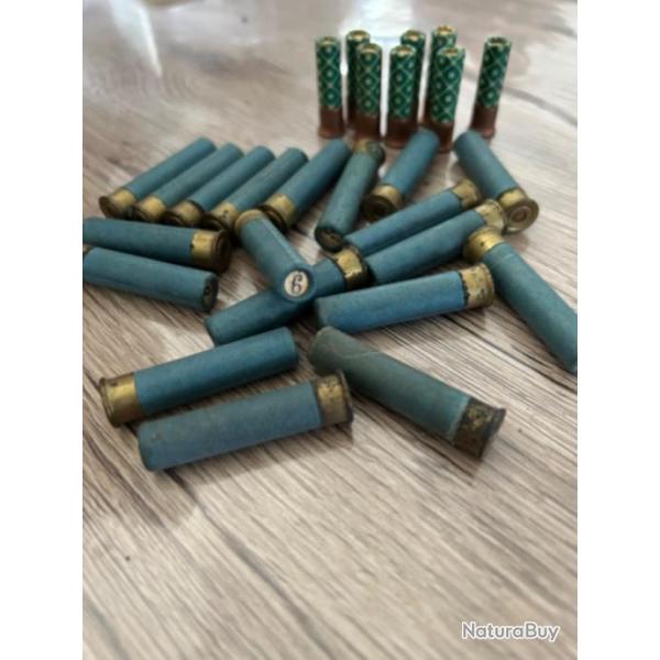 Lot ancienne munition 9mm et 12mm  1 sans pris de rserve