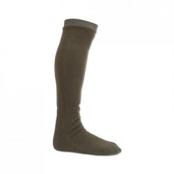 PROMO Chaussettes polaire kaki 39/42 (Taille 39/42)