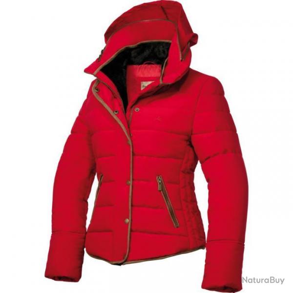 PROMO Veste matelasse femme rouge Taille 2