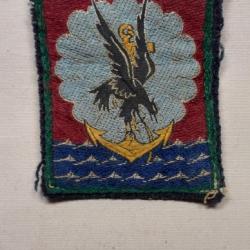 Insigne tissu rectangle 11e division de parachutiste