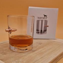 Verre a Whisky 270ml,  incrusté d'une ogive