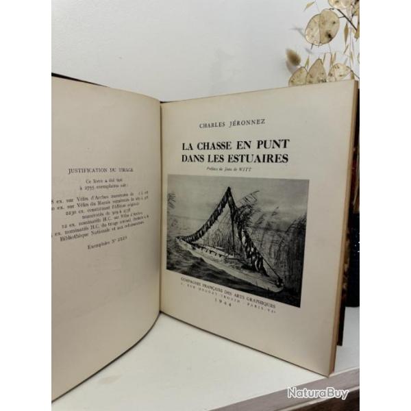 Livre La chasse en punt dans les estuaires - Jronnez