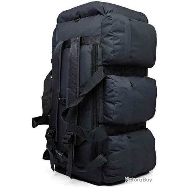 Sac  Dos Alpinisme de Grande Capacit 100L camping de voyage de sports de plein air Noir