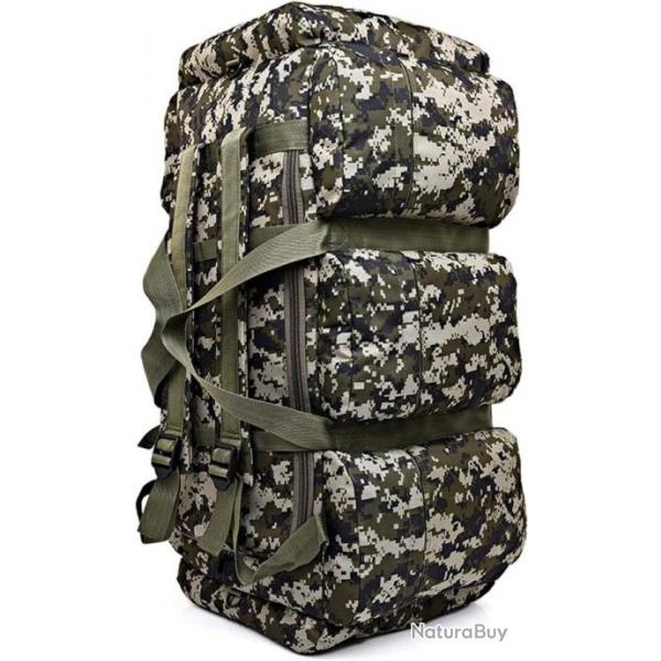 Sac  Dos Alpinisme de Grande Capacit 100L Camping de Voyage de Sports de Plein Air Camouflage