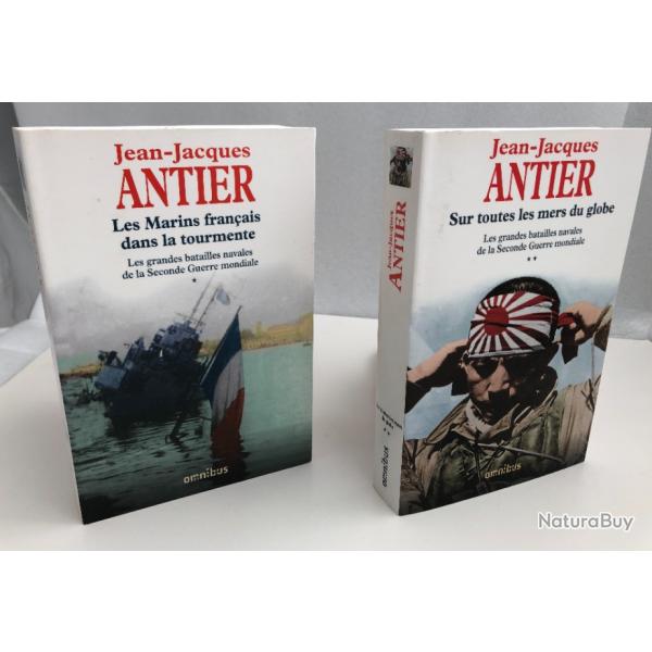 Jean-Jacques Antier, les grandes batailles navales tomes 1 & 2 - omnibus 2012