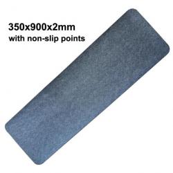 Tapis de nettoyage pour arme à feu avec points antidérapant - 350x900mm