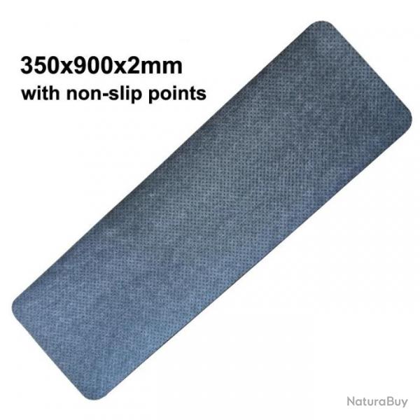 Tapis de nettoyage pour arme  feu avec points antidrapant - 350x900mm