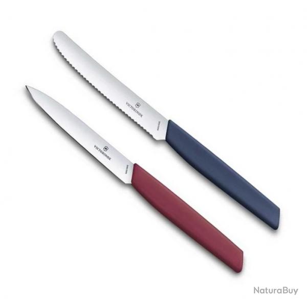 Set de 2 couteaux office "Swiss Modern" Bold [Victorinox]