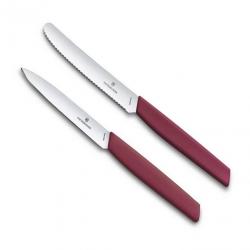 Set de 2 couteaux office "Swiss Modern" Berry [Victorinox]