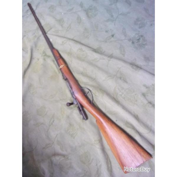 fusil de chasse sur base Gras