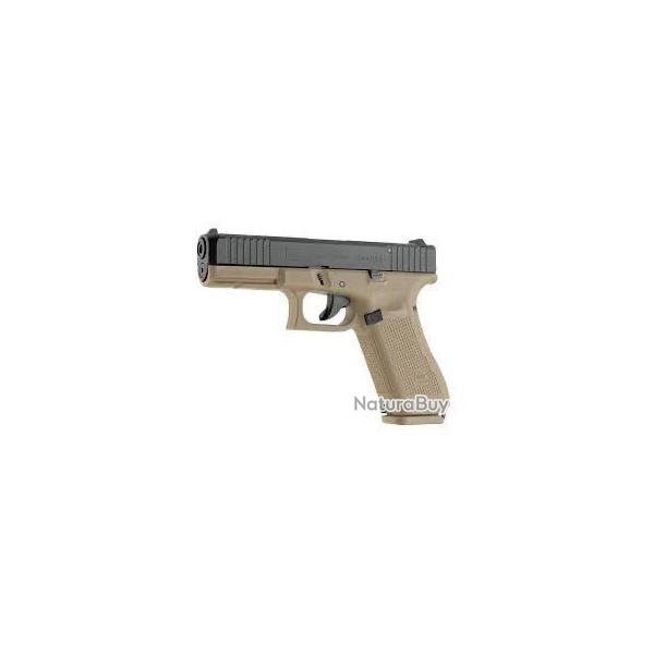 Pistolet GLOCK 17 Gen5 FR Coyote "Arme Francaise" cal.9x19