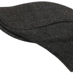 Casquette Beret Gris Anthracite en Laine Hipster Taille Réglable Anyston Taille unique Gris