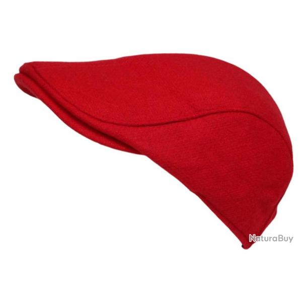 Casquette Beret Rouge en Laine Hipster Taille Rglable Anyston Taille unique Rouge