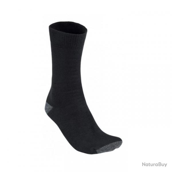 CHAUSSETTE MERINO MILITARY NOIR | 40-43 | SNUGPAK