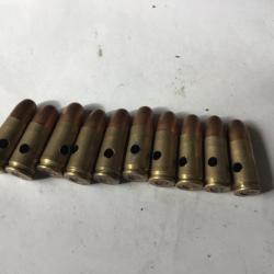 VENDU PAR LE-CUIRASSIER LOT N°2 DE 10 BALLES 9 MM PARA HN 43 PARACHUTAGE 39/45 WCC WESTERN CARTRIDGE