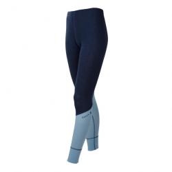 Leggings sport femme laine mérinos bleu ou rouge M (médium) bleu pétrole