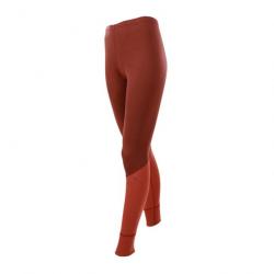 Leggings sport femme laine mérinos bleu ou rouge S (small) rouge corten