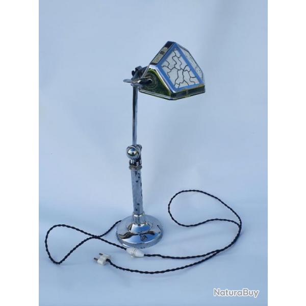 Ancienne lampe administrative des annes 1930 de la marque pirouett