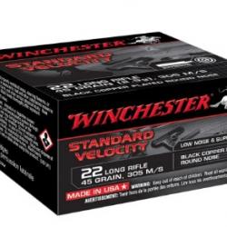 Munitions WINCHESTER cal.22lr standard velocity 45gr par 705