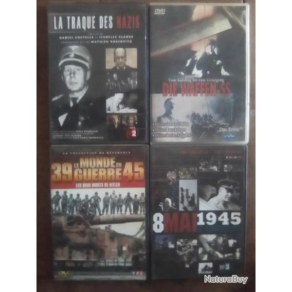 Lot 4 DVD Documentaire 1939 1945 WW2