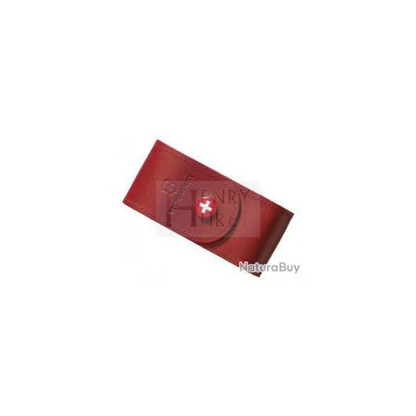 ETUI CUIR ROUGE VICTORINOX