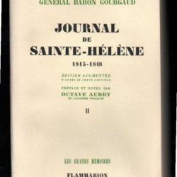 journal de sainte-hélène 1815-1818 volume II du général baron gourgaud