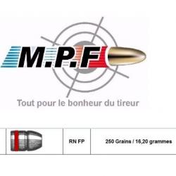 Balles MPF plomb 45 LC RN FP BB 255 Gr Ø 451" par 250