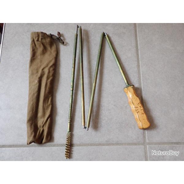 Trousse avec baguette de nettoyage pour fusil 1889, carabine de tir Suisse. Mdle ERLA FIX.