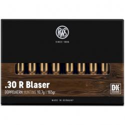 1 BOITE DE 20 BALLES RWS CAL 30R BLASER DK  10.7G