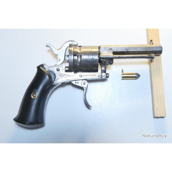 REVOLVER A BROCHE Grav " THE GUARDIAN AMERICAN MODEL OF1878 "